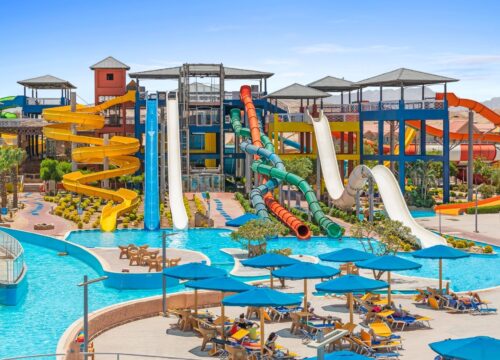 Enjoy the water park